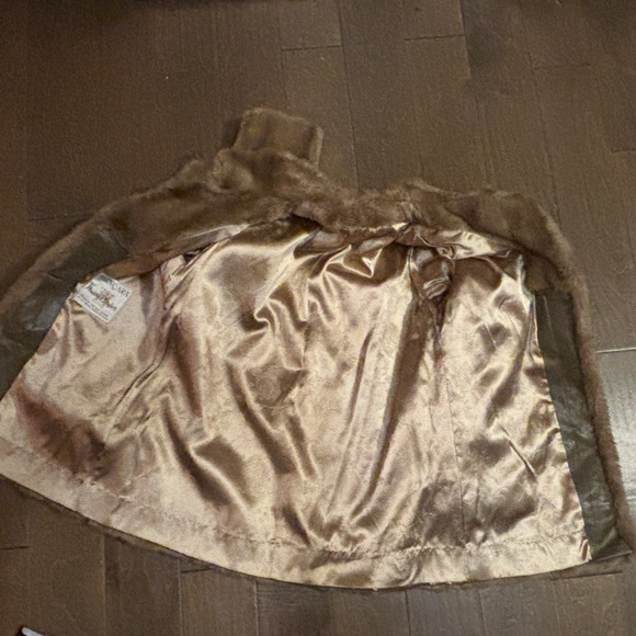 Vintage Mincara By Russel Taylor Women's Tan Faux Fur Long Coat M/L see desc. - Picture 10 of 12